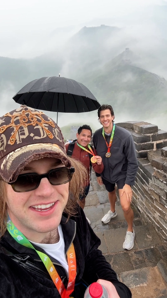 Vlogger Robbie Swain’s Epic Great Wall Adventure Vlogger Robbie Swain’s Epic Great Wall Adventure video poster