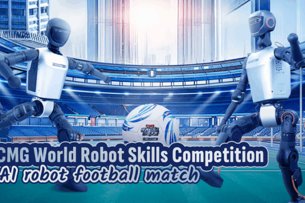 CMG’s 4-on-4 AI Robot Football: Tsinghua’s Hephaestus Defends Title Live! CMG’s 4-on-4 AI Robot Football: Tsinghua’s Hephaestus Defends Title Live! video poster