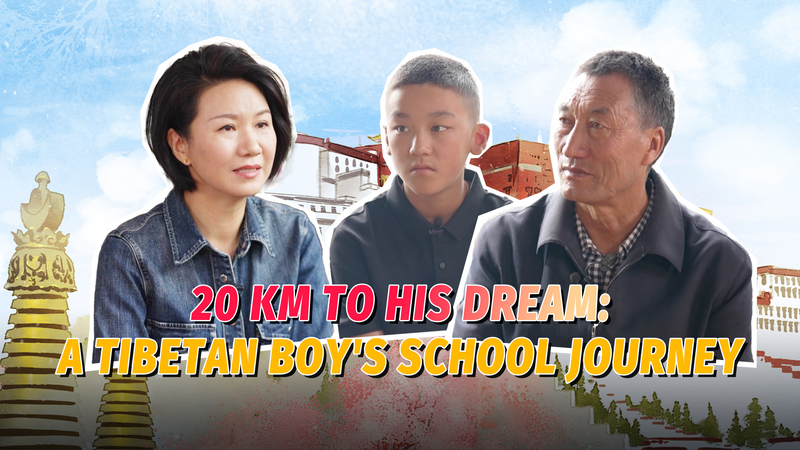 20 km to His Dream: A Tibetan Boy’s School Journey 20 km to His Dream: A Tibetan Boy’s School Journey video poster