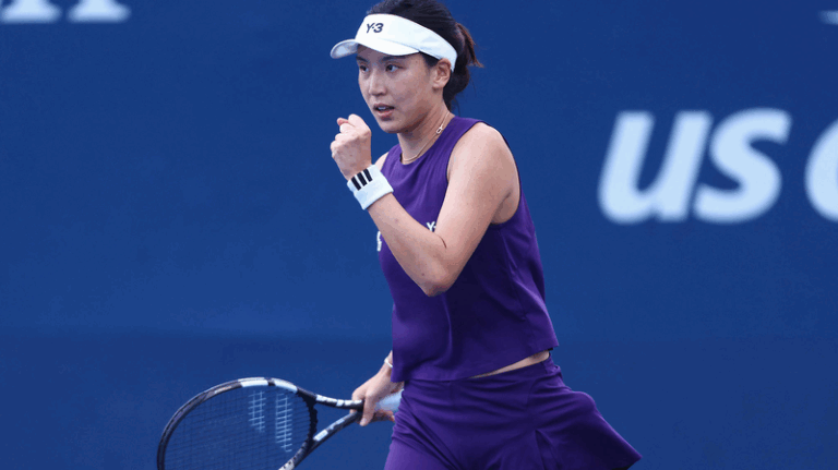 Wang Xinyu Storms into US Open 2nd Round Again 🎾