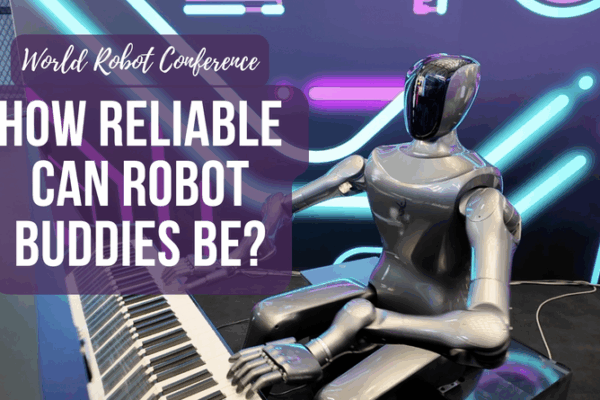 How Reliable Are AI Robot Buddies? 🤖 10th World Robot Conference Highlights How Reliable Are AI Robot Buddies? 🤖 10th World Robot Conference Highlights video poster