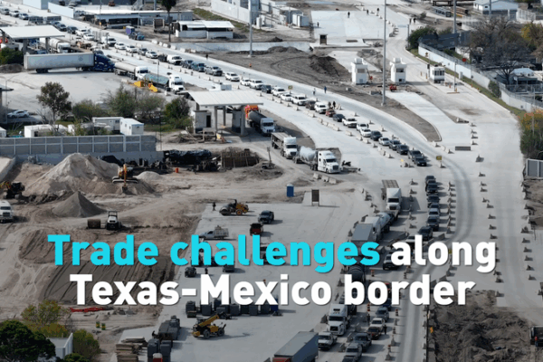 Why Texas-Mexico Border Trade Is Slowing Down 🚚❗ Why Texas-Mexico Border Trade Is Slowing Down 🚚❗ video poster
