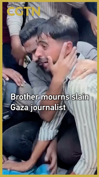 Brother_Mourns_Slain_Gaza_Journalist_in_Nasser_Hospital_Strike video poster