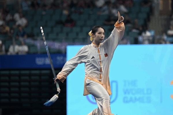 Wushu Star Lu Zhuoling Bags China’s First Gold at Chengdu World Games 🥇 Wushu Star Lu Zhuoling Bags China’s First Gold at Chengdu World Games 🥇