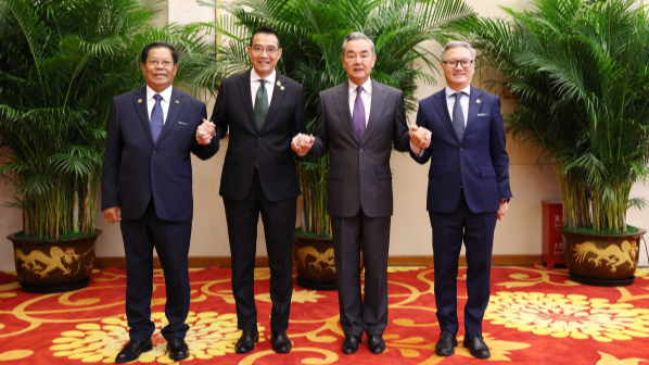 China, Laos, Myanmar & Thailand FMs Unite for Myanmar Stability in Yunnan China__Laos__Myanmar___Thailand_FMs_Unite_for_Myanmar_Stability_in_Yunnan