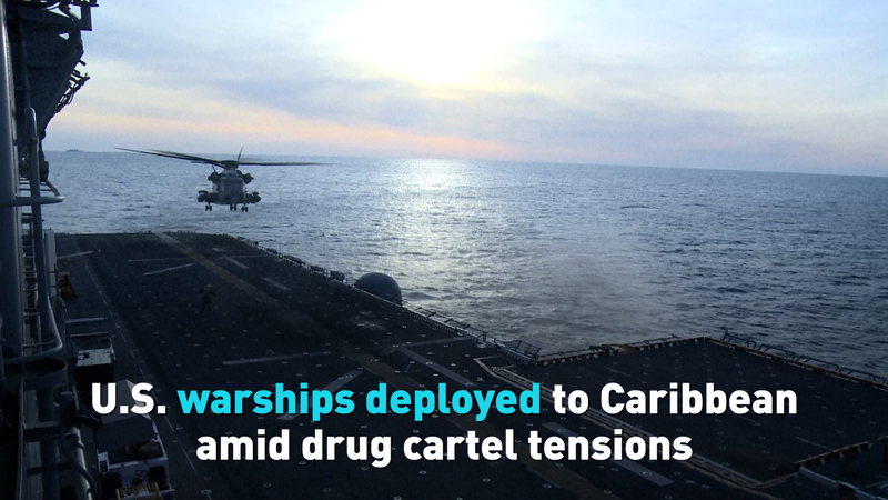 US Warships Sail to Caribbean to Target Drug Cartels 🌊🚢 video poster