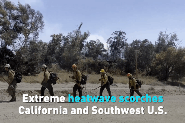 Extreme Heatwave Scorches California & U.S. Southwest Extreme_Heatwave_Scorches_California___U_S__Southwest video poster