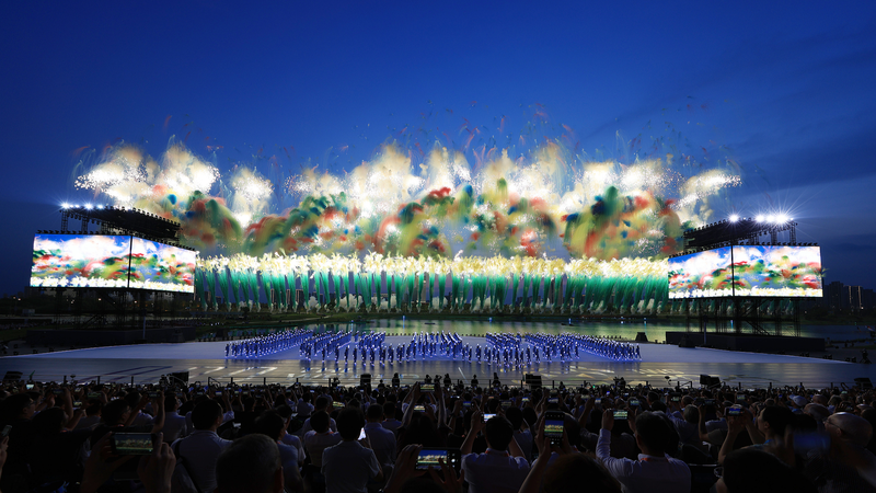 F0GBPEJI0KLZKXQDS650 - Namaste Headlines Chengdu Kicks Off 2025 World Games with Spectacular Opening 🎉