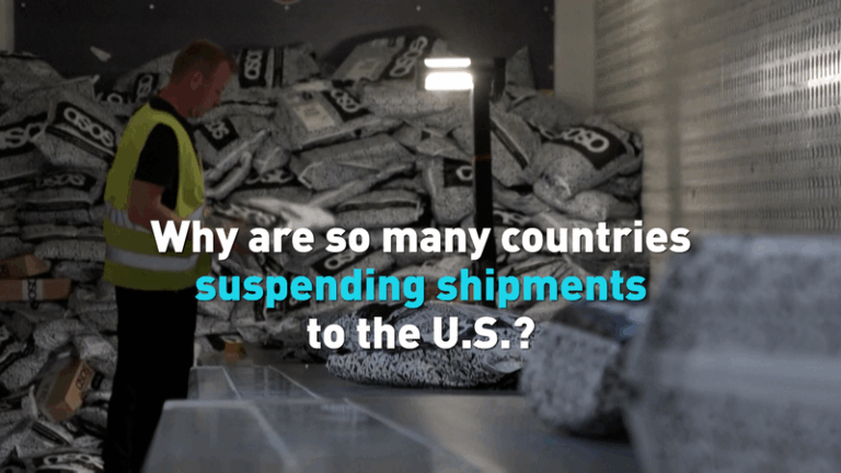Why So Many Countries Are Pausing Mail to the U.S. 📦✈️ video poster