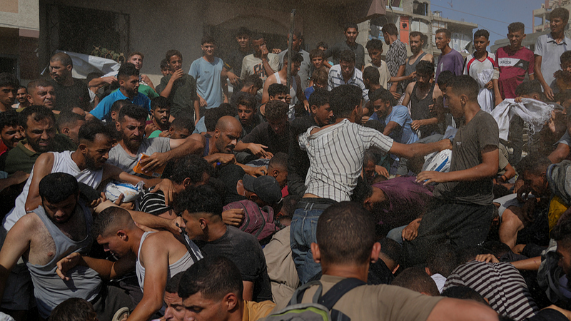 I0IIPZY81FXSSLQPPQ5Z - Namaste Headlines UN Sounds Alarm on Gaza's 'Man-Made' Famine 💔