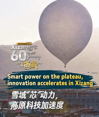 Xizang’s High-Tech Plateau: Wind, Weather & Space in 60 Seconds Xizang’s High-Tech Plateau: Wind, Weather & Space in 60 Seconds video poster
