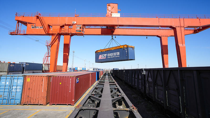 Erenhot Port Hits 20K Train Milestone 🚆 Erenhot Port Hits 20K Train Milestone 🚆