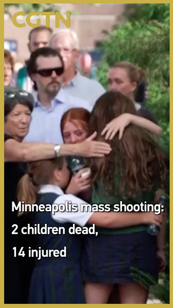 Mass shooting at Minneapolis school church kills 2 children Mass_shooting_at_Minneapolis_school_church_kills_2_children video poster