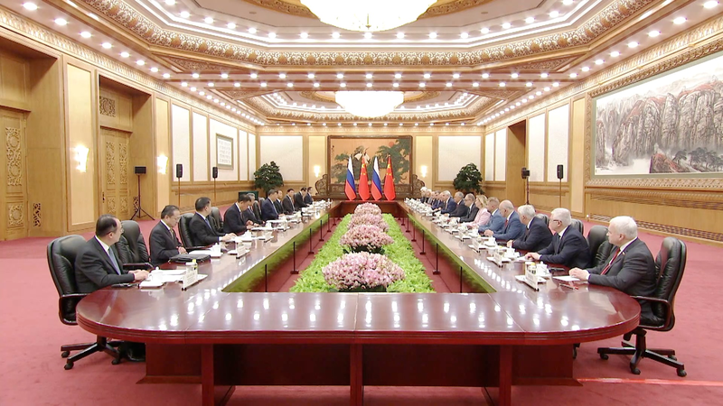 Xi Meets Russia’s Volodin to Boost Strategic Trust and Fairer World Order 🌍 Xi Meets Russia’s Volodin to Boost Strategic Trust and Fairer World Order 🌍 video poster