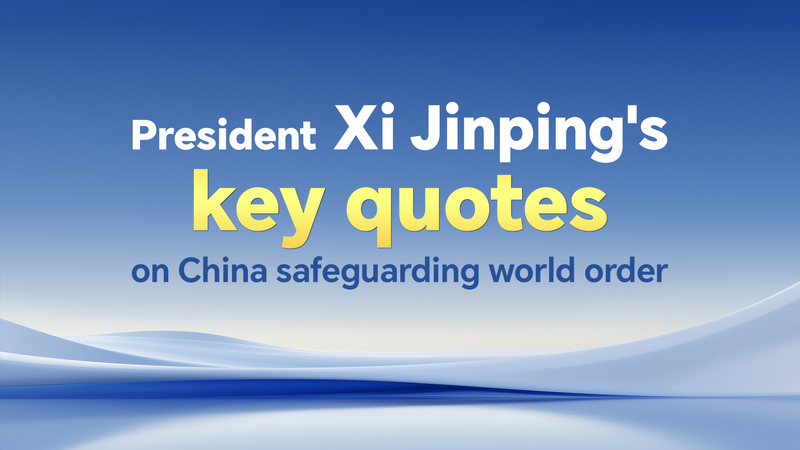 OZSPCP4V4VB9JZX3FXFD - Namaste Headlines Xi Jinping’s Top Quotes on Safeguarding the World Order