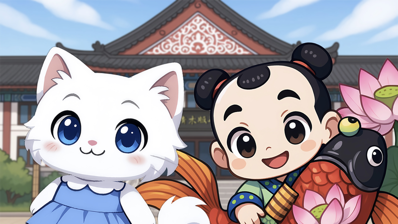 Persian_Cat_s_Tianjin_Makeover_Turns_It_into_a_New_Year_Guardian video poster