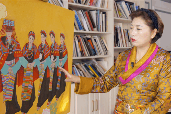 Sonam Pema Revives Tibetan Cloth Painting Sonam_Pema_Revives_Tibetan_Cloth_Painting video poster