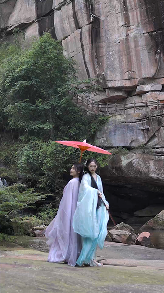 When_Sword_Meets_Oil_Paper_Umbrella__A_Hanfu_Dance_in_the_Bamboo_Forest_poster - Namaste Headlines When_Sword_Meets_Oil_Paper_Umbrella__A_Hanfu_Dance_in_the_Bamboo_Forest video poster
