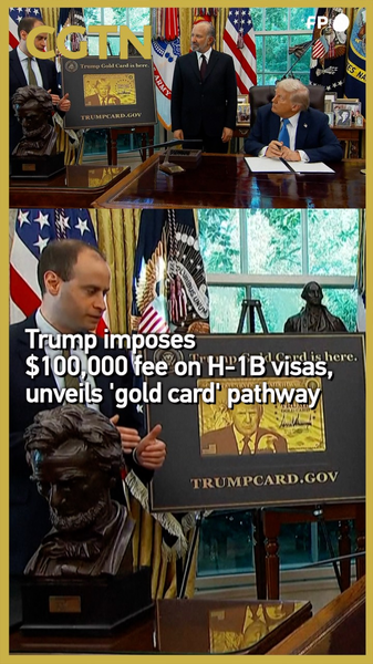Trump’s H-1B Shakeup: $100K Fee & $1M Gold Card Visa video poster