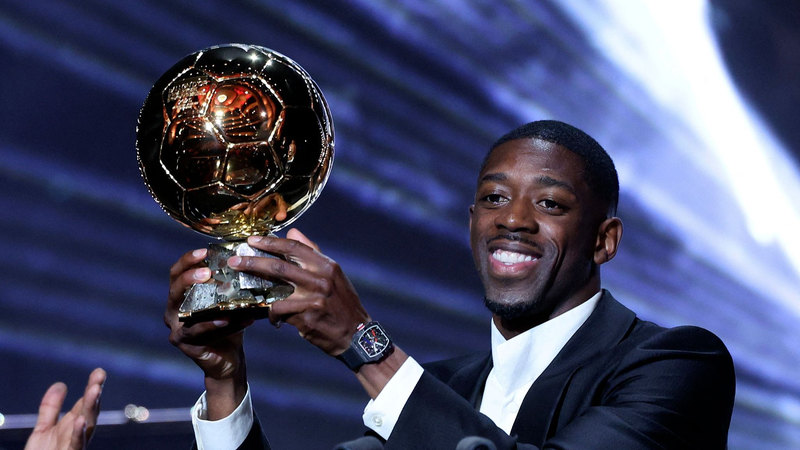 Dembele Clinches Ballon d'Or After PSG’s Champions League Triumph