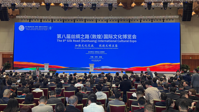 3TIV9YPZQUGTUZS8JTR9 - Namaste Headlines Silk Road Expo in Dunhuang Brings Global Cultures Together 🌏✨