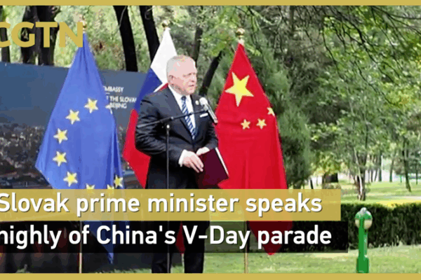 Slovak PM Praises China’s V-Day Parade for Peace Slovak PM Praises China’s V-Day Parade for Peace video poster