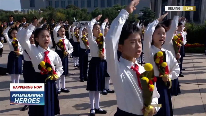 Young Voices at Martyrs’ Day Ceremony in Beijing video poster