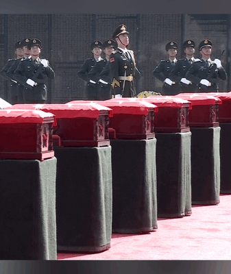 Shenyang Honors 30 Chinese Volunteers of Korean War with Homecoming Ceremony 🕊️ Shenyang Honors 30 Chinese Volunteers of Korean War with Homecoming Ceremony 🕊️ video poster