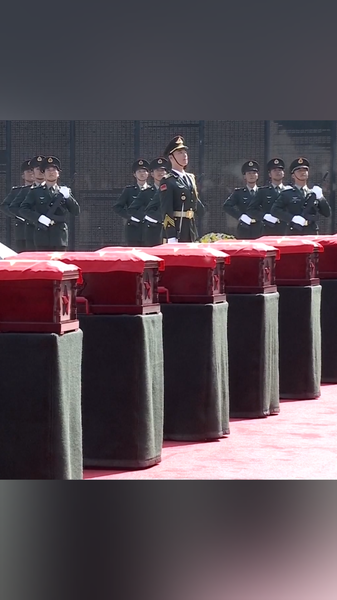 6YK92J6M2NW6CB801NIA - Namaste Headlines Shenyang Honors 30 Chinese Volunteers of Korean War with Homecoming Ceremony 🕊️ video poster