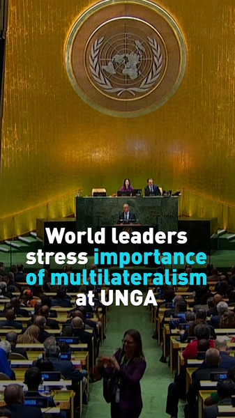 ANTF8OCS2AJYHGY7QSLQ - Namaste Headlines World Leaders Rally for Multilateralism at the UN’s 80th Anniversary video poster