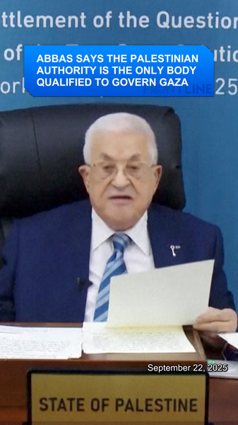 Abbas_Calls_for_Palestinian_Authority_to_Lead_Gaza_poster - Namaste Headlines Abbas_Calls_for_Palestinian_Authority_to_Lead_Gaza video poster