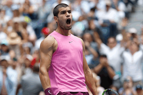 Alcaraz Zips into US Open Semis; Pegula Edges Past Krejcikova Alcaraz_Zips_into_US_Open_Semis__Pegula_Edges_Past_Krejcikova