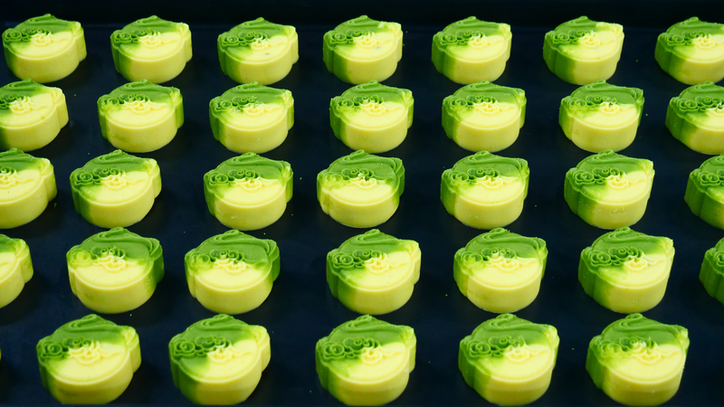 Matcha Mooncake Craze in Jiangkou: Fresh & Healthy Green Tea Treats 🍵🌕 video poster