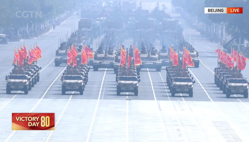 BUAY3V68TA4YBVV5SZBB - Namaste Headlines China’s V-Day Parade Salutes 80 Heroic Units