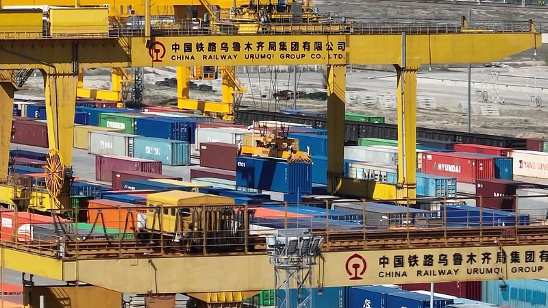 C06A0HWNSJAWMEOSFUMU - Namaste Headlines Horgos Port Rockets Past 7,000 China–Europe Freight Runs