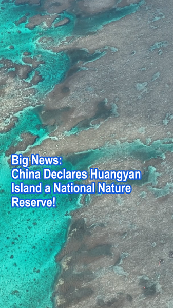CTAJWGPKG2HHG69N77D7 - Namaste Headlines China Names Huangyan Island a National Nature Reserve 🌊🐢 video poster