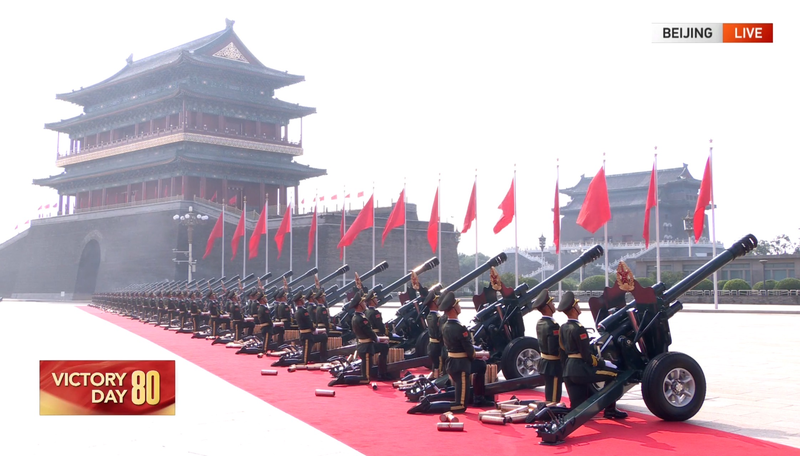 China_Marks_80th_WWII_Anniversary_with_80_Gun_Salute