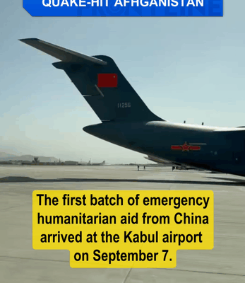China Sends Urgent Aid After Quake Rocks Eastern Afghanistan China_Sends_Urgent_Aid_After_Quake_Rocks_Eastern_Afghanistan video poster