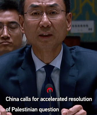 China urges fast two-state solution for Palestine China_urges_fast_two_state_solution_for_Palestine video poster