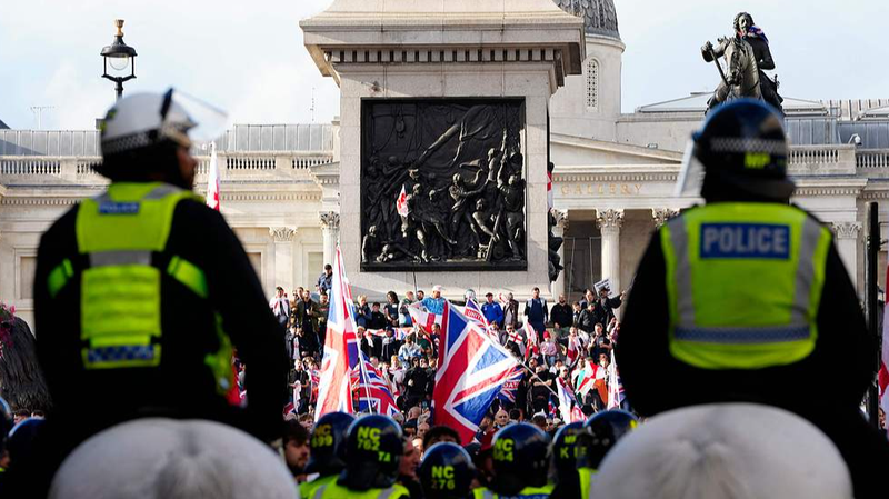 DQTFL4CBTJMJVPSBJ4ZE - Namaste Headlines 100K+ in London: Inside the Far-Right ‘Unite the Kingdom’ March