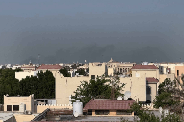 Doha Skyline Shaken by Israeli Airstrike Doha_Skyline_Shaken_by_Israeli_Airstrike video poster