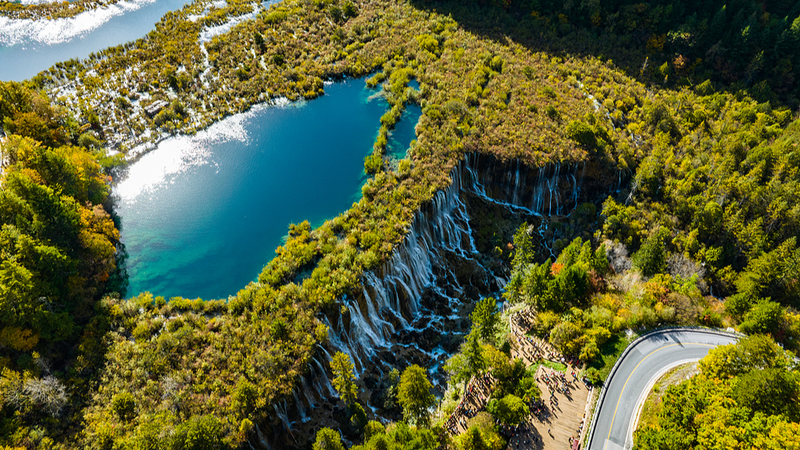 Nuorilang Waterfall: Jiuzhaigou’s Alpine Gem 🌊 video poster