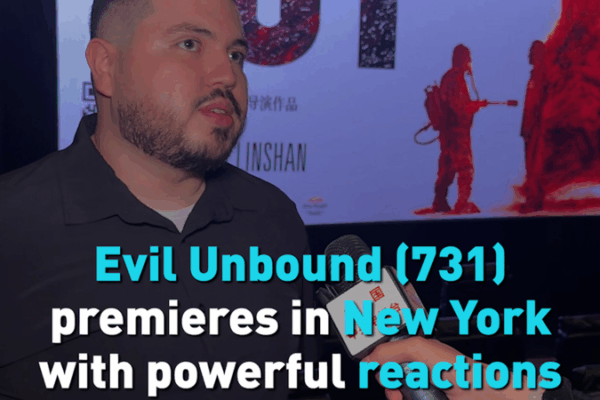 Evil Unbound (731) Premieres in NYC with Powerful Reactions Evil_Unbound__731__Premieres_in_NYC_with_Powerful_Reactions video poster