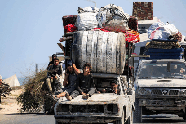 Gaza City Evacuation Sparks Panic Amid Intense Bombardment Gaza_City_Evacuation_Sparks_Panic_Amid_Intense_Bombardment