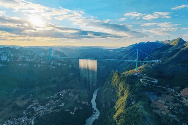 Huajiang Grand Canyon Bridge: Soar 800m Above the River! Huajiang_Grand_Canyon_Bridge__Soar_800m_Above_the_River_