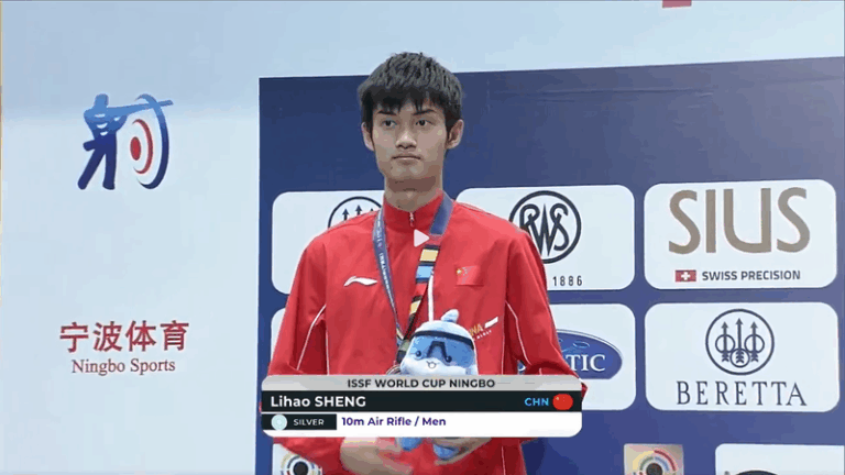 ISSF_World_Cup_Ningbo__Sollazzo_Sets_World_Record__Sheng_Lihao_Takes_Silver