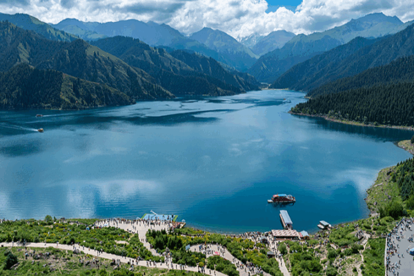 Tianchi Lake: Xinjiang’s Alpine Jewel ✨ Tianchi Lake: Xinjiang’s Alpine Jewel ✨ video poster