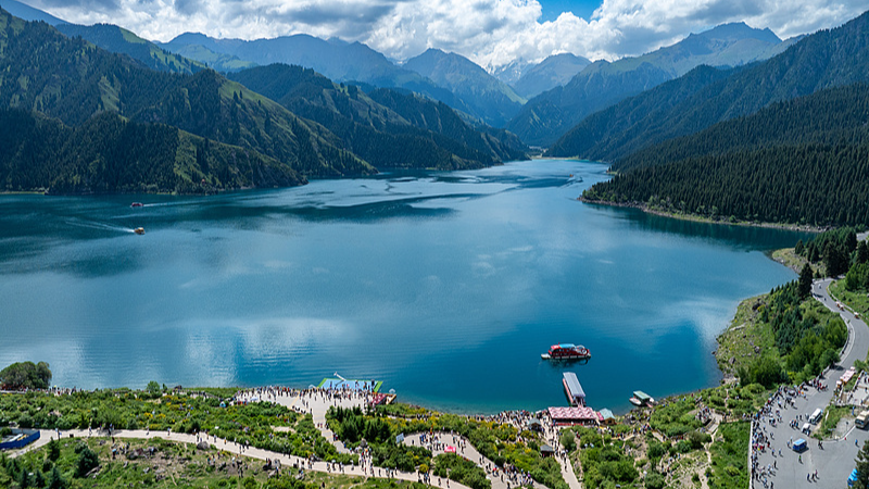 Tianchi Lake: Xinjiang’s Alpine Jewel ✨ video poster
