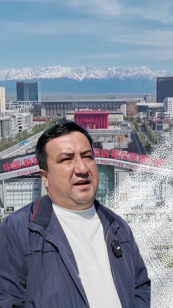 LLS2K74D5Q4SEMUELAWM - Namaste Headlines Tajik MP Hails Xinjiang’s Horgos Port as Modern Trade Gateway video poster