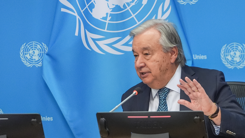 NKBD62HJQIBH39EHP7QD - Namaste Headlines UN Chief: Chinese Mainland’s Initiatives Fully Compatible with UN Charter
